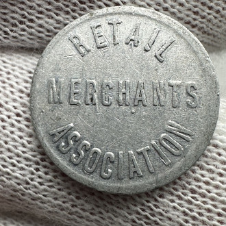 Monmouth Illinois ¼ Cent Redeemable Tax Token Retail Merchants Association