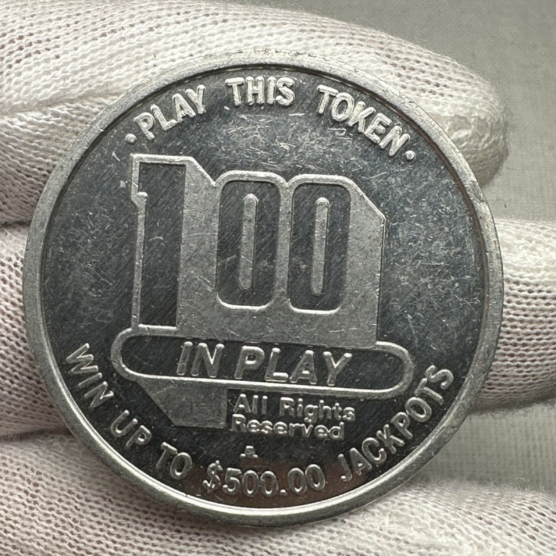 Las Vegas Westward Ho Casino Token For Free Slot Play Win Up To 500 Dollar Jackpot Aluminum