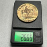 1967 Canada Calgary Centennial Stampede Uniface Medal