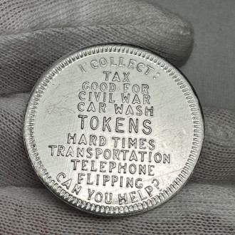 San Jose California The Tokenut Roy H. Carpenter I collect tokens Tams Ava