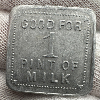 Kelowna BC Good For 1 Pint Of Milk A T Roth K C Milk Distributors