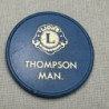1974 L Chont Thompson Manitoba Lions Rotay plastic token