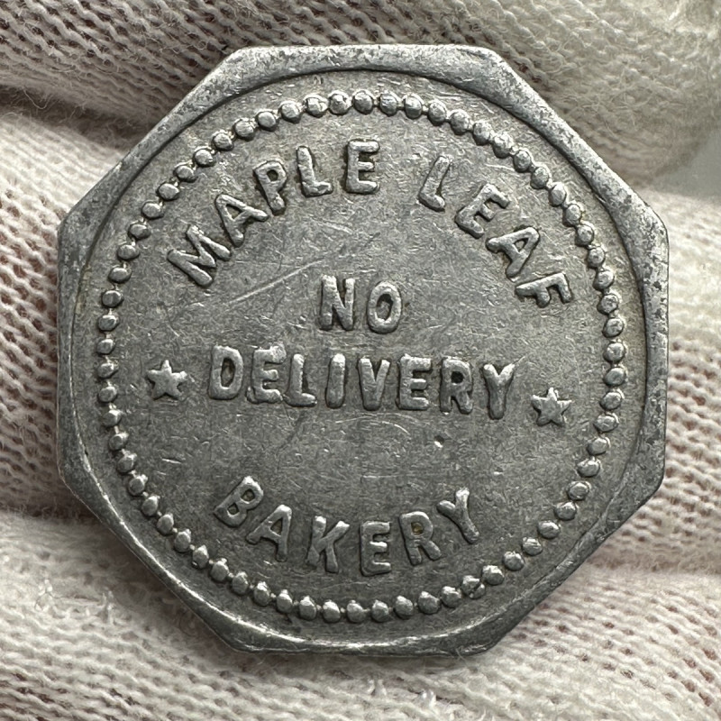 Regina, Sask. Maple Leaf Bakery Token Good For 1 Loaf
