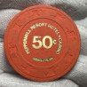 US PepperMill Casino Mesquite 50 Cents Gaming Poker Token