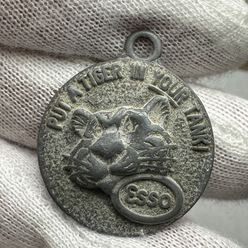 1960s Esso Put A Tiger In Your Tank Key Fob