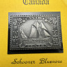 50 Cents - Canada Post Schooner Bluenose .999 Silver
