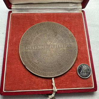 1955 Austria Kaprun power plant construction Medal