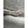 Canada Yukon sterling silver Totem spoon brooch with a silver nugget inside.