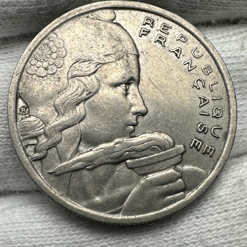 1958 French 100 Frans Cochet Coin