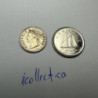 1898 Straits Settlements Silver 5 Cents