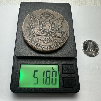 1763 Russia 5 Kopeks C 59.3