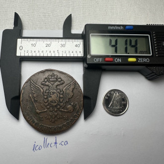 1763 Russia 5 Kopeks C 59.3