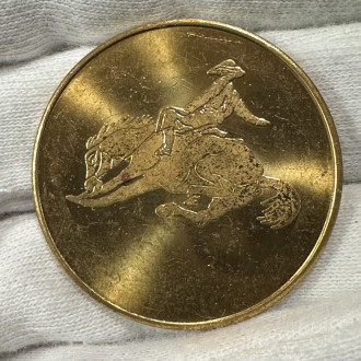 US Pendleton Round-Up Let Er Buck Booster Club Token