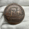 1931 US The Reaper Cyrus Hall McCormick Inventor International Harvester Company Medal Token