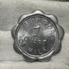 1960 Canada Kimberley City Milk Good For 1 Pint Milk Token Flower Shaped