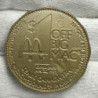 1989 Canada 1 Dollar Food Token Big Mac Mcchicken Plastic Token