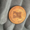Canada Calgary Admit One Child Heritage Park Red Copper Token