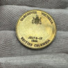1980  British Columbia Vancouver Victoria Lacrosse Championship Medal