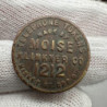 1920 San Francisco Telephone token Moise Klinkner Co Red Rubber