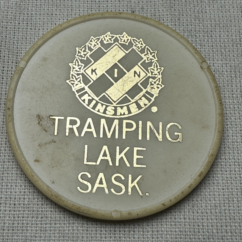 Canada Kinsmen Tramping Lake Sask. Plastic