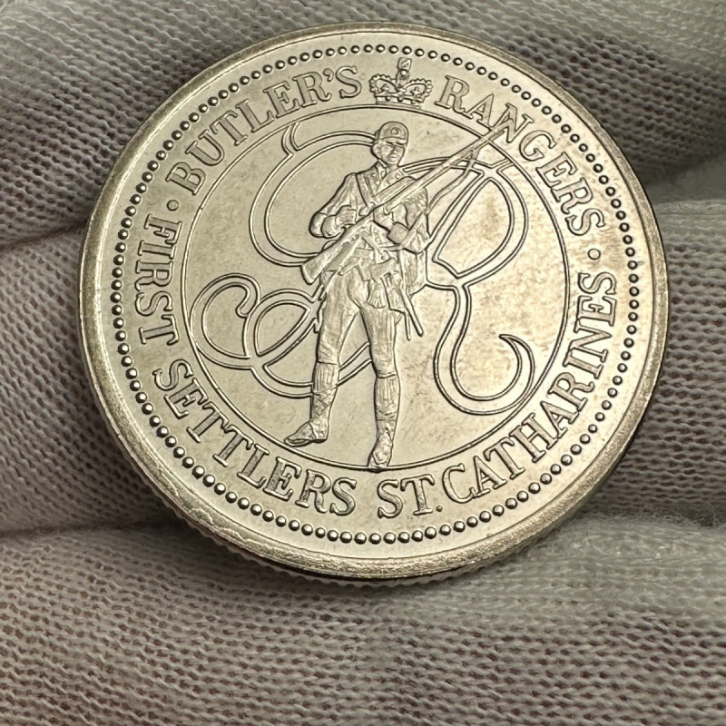 1996 Canada St. Catharines 2 Dollars Church Butler's Rangers First Settlers
