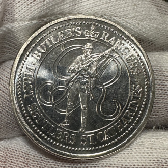 1996 Canada St. Catharines 2 Dollars Church Butler's Rangers First Settlers